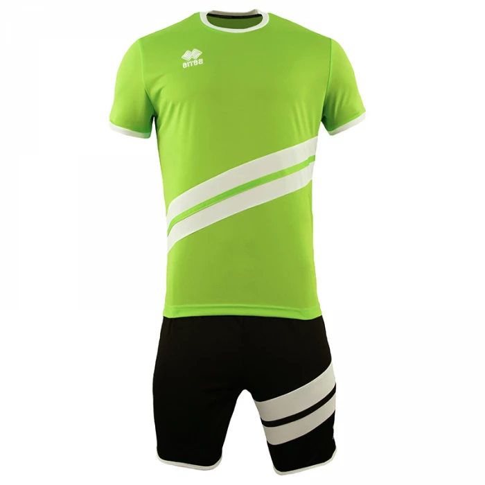 Errea - Kit Jaro Verde Fluo / Nero MC